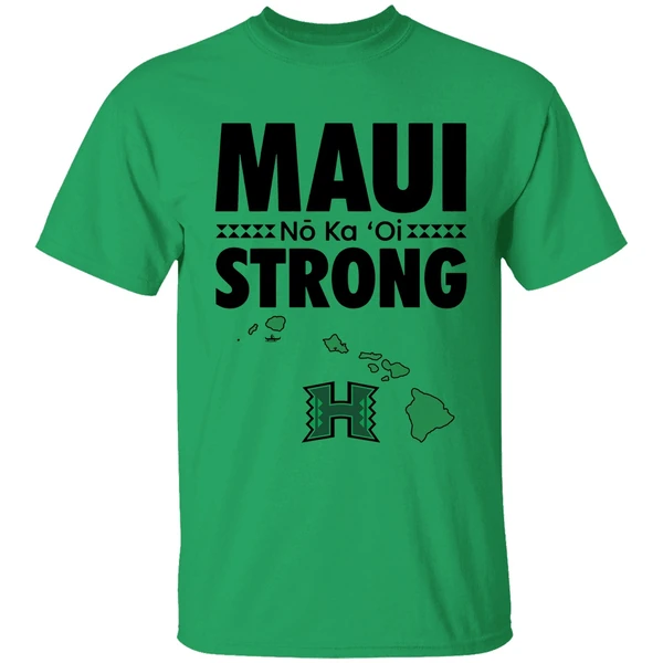 Hawaii Rainbow Warriors Maui Strong Shirt - Image 8