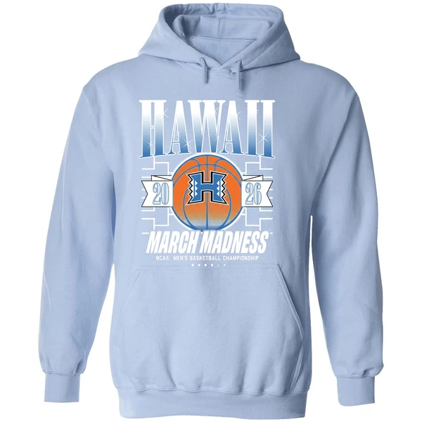 Hawaii Rainbow Warriors Mbb 2026 Ncaa Mens Basketball Championship Hoodie - Image 4