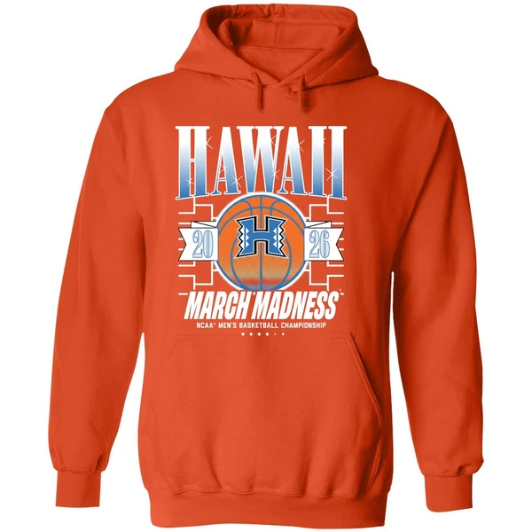 Hawaii Rainbow Warriors Mbb 2026 Ncaa Mens Basketball Championship Hoodie - Image 6