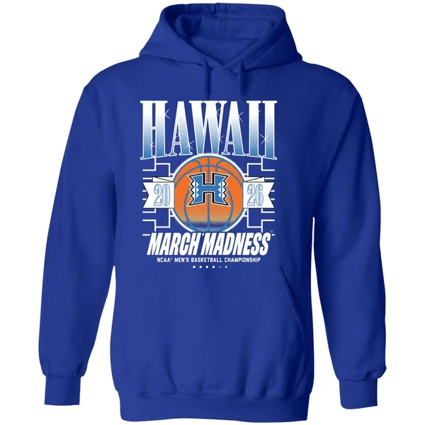 Hawaii Rainbow Warriors Mbb 2026 Ncaa Mens Basketball Championship Hoodie - Image 7