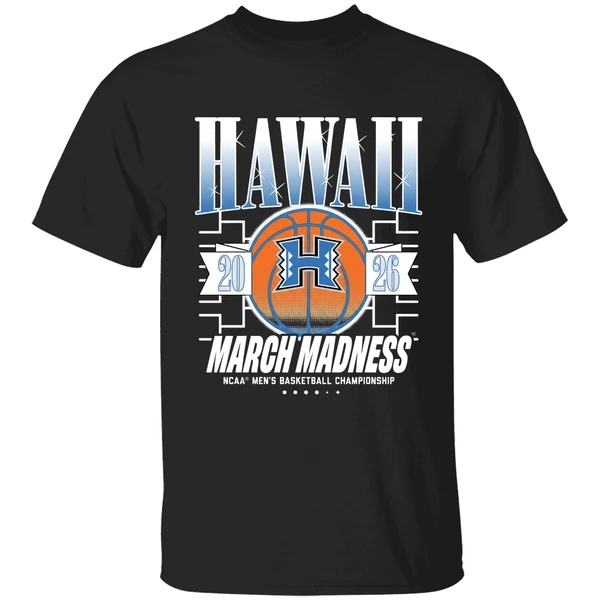 Hawaii Rainbow Warriors Mbb 2026 Ncaa Mens Basketball Championship Shirt