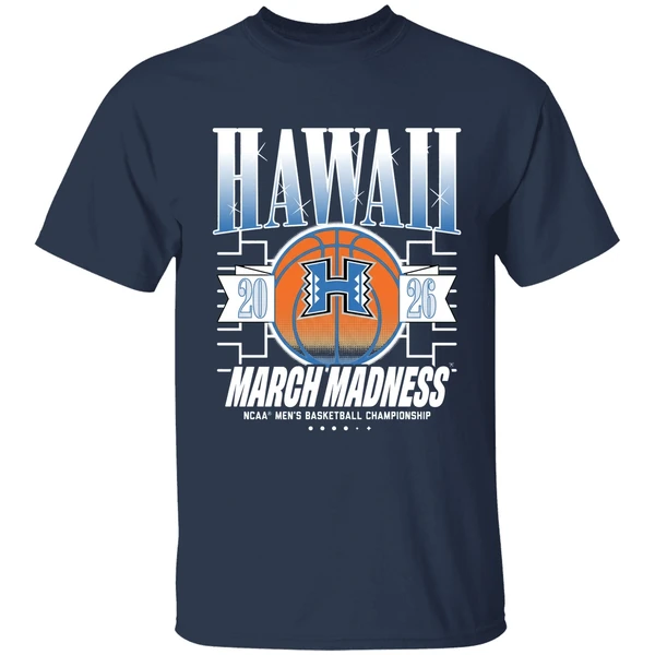 Hawaii Rainbow Warriors Mbb 2026 Ncaa Mens Basketball Championship Shirt - Image 5