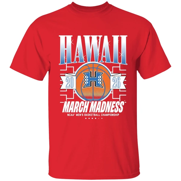 Hawaii Rainbow Warriors Mbb 2026 Ncaa Mens Basketball Championship Shirt - Image 7