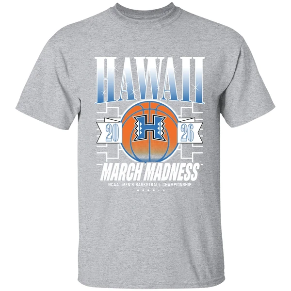 Hawaii Rainbow Warriors Mbb 2026 Ncaa Mens Basketball Championship Shirt - Image 9