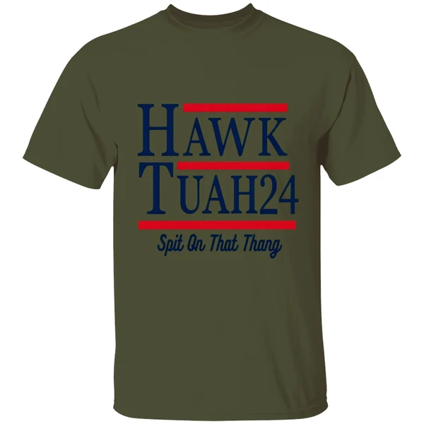 Hawk Tuah 2024 Spit On That Thang Shirt - Image 9