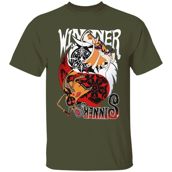 hazbin-hotel-sir-pentious-duo-shirt-militarygreen