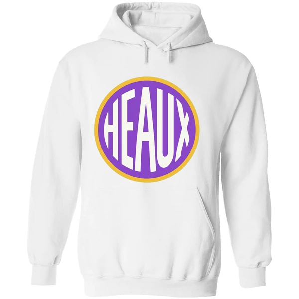 Heaux Logo Style Lsu Tigers Hoodie - Image 8