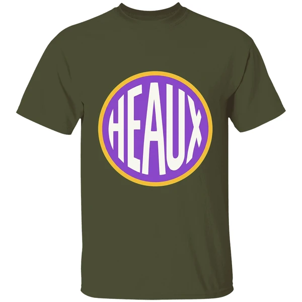 Heaux Logo Style Lsu Tigers Shirt - Image 4