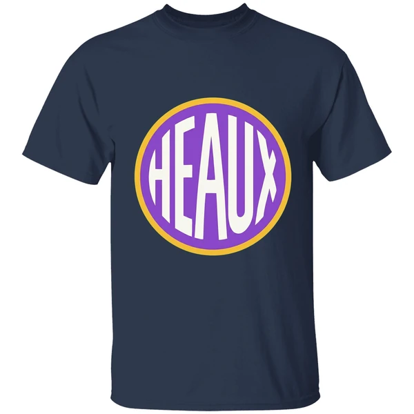 Heaux Logo Style Lsu Tigers Shirt - Image 5