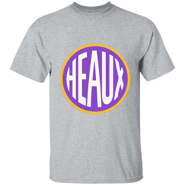 Heaux Logo Style Lsu Tigers Shirt - Image 9
