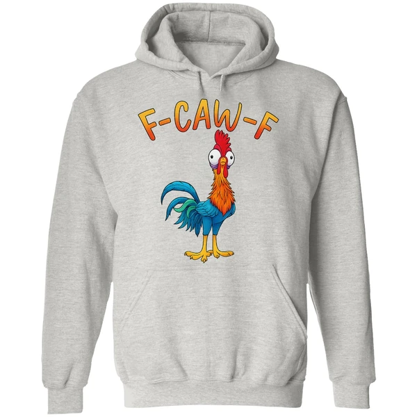 Hei Hei Chicken F Caw F Hoodie - Image 9