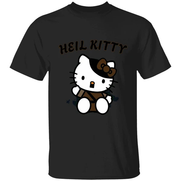 Heil Kitty Cartoon Shirt - Image 7