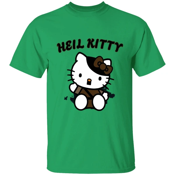 Heil Kitty Cartoon Shirt - Image 8