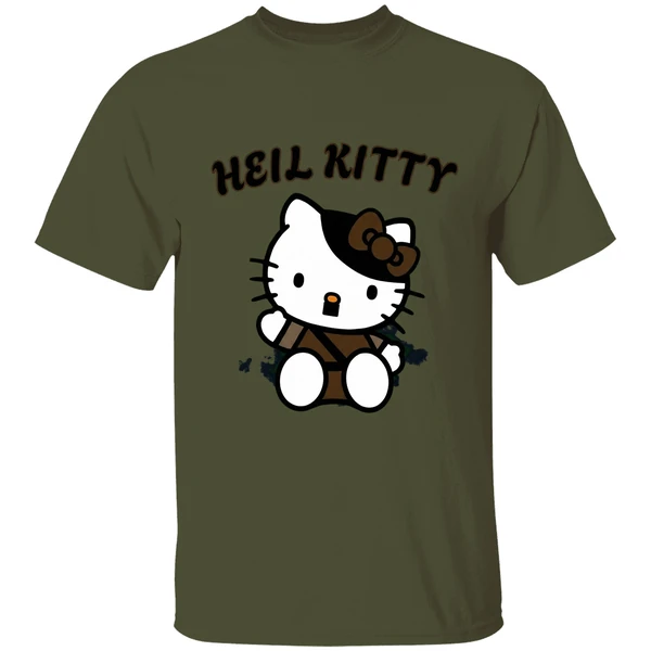 Heil Kitty Cartoon Shirt - Image 9