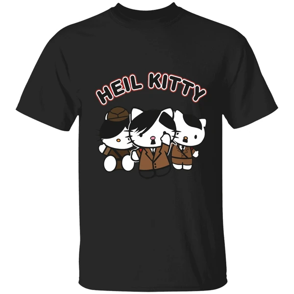 Heil Kitty Hello Kitty Parody Shirt