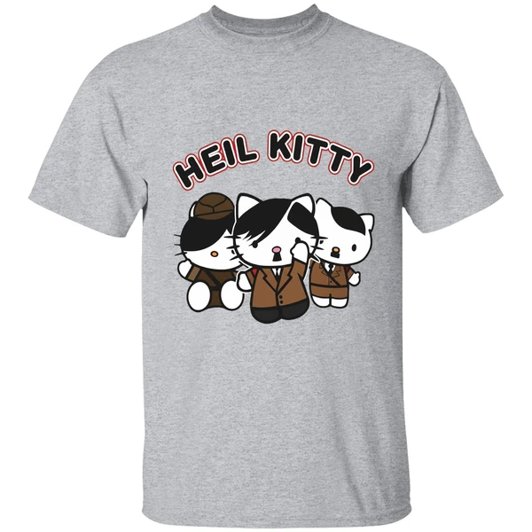 Heil Kitty Hello Kitty Parody Shirt - Image 9