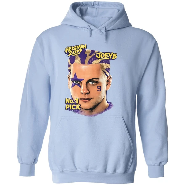 Heisman 2019 Joeyb No 1 Pick Hoodie - Image 4