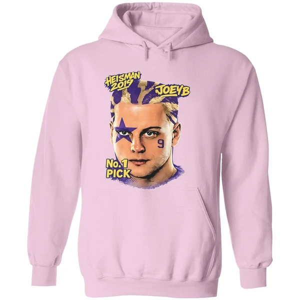 Heisman 2019 Joeyb No 1 Pick Hoodie - Image 5