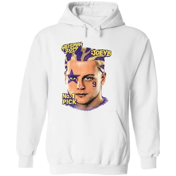 Heisman 2019 Joeyb No 1 Pick Hoodie - Image 8