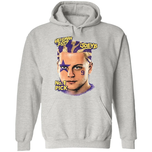 Heisman 2019 Joeyb No 1 Pick Hoodie - Image 9