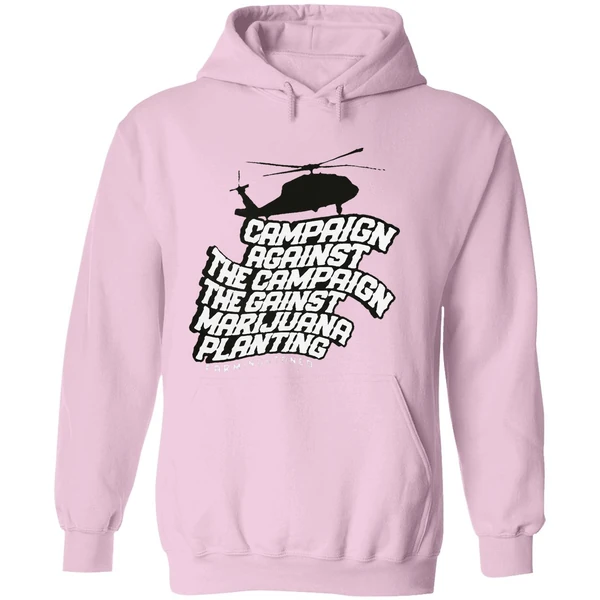 Helicopter Campaign Against The Campaign Against Marijuana Planting Hoodie - Image 5