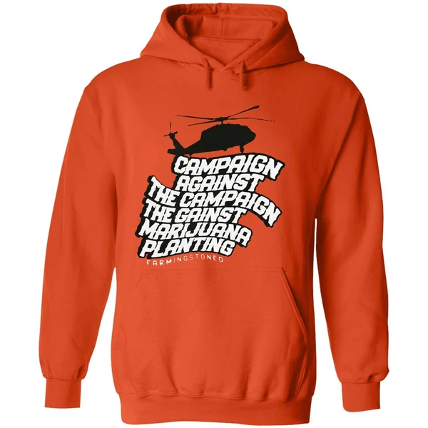 Helicopter Campaign Against The Campaign Against Marijuana Planting Hoodie - Image 6