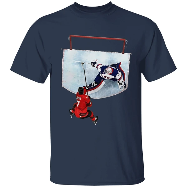 Hellebuyck Golden Stop Usa Ice Hockey 2026 Winter Olympic Shirt - Image 5