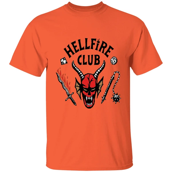 hellfire club shirt orange
