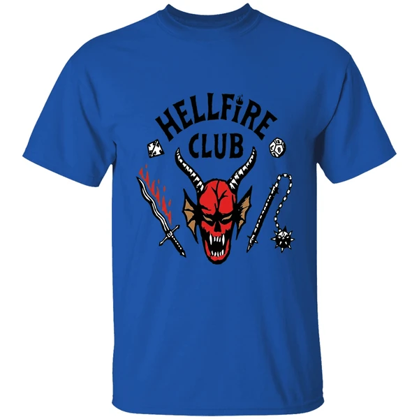 hellfire club shirt royalblue