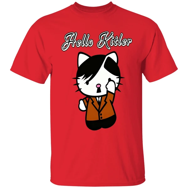 Hello Kitler Set Hitler Shirt - Image 4