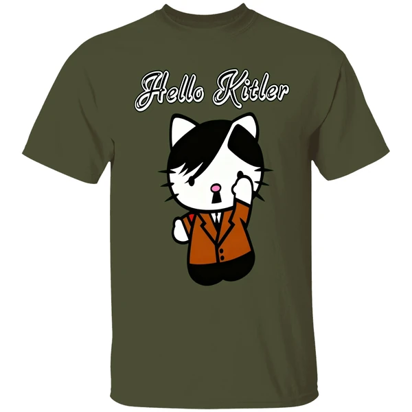 Hello Kitler Set Hitler Shirt - Image 9