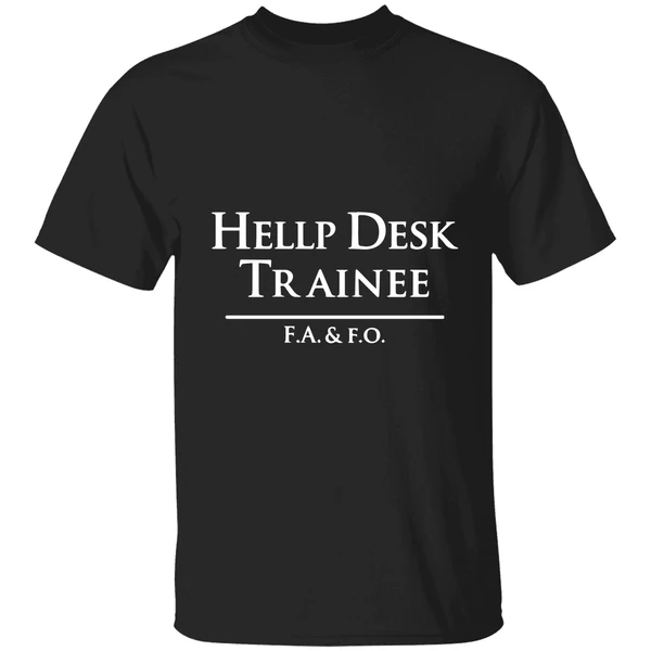Hells Belles Hellp Desk Trainee F A F O Shirt