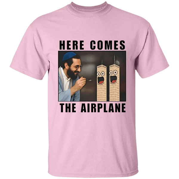 Here Comes The Airplane 9 11 Shirt - Image 2