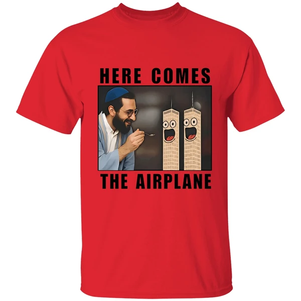 Here Comes The Airplane 9 11 Shirt - Image 4