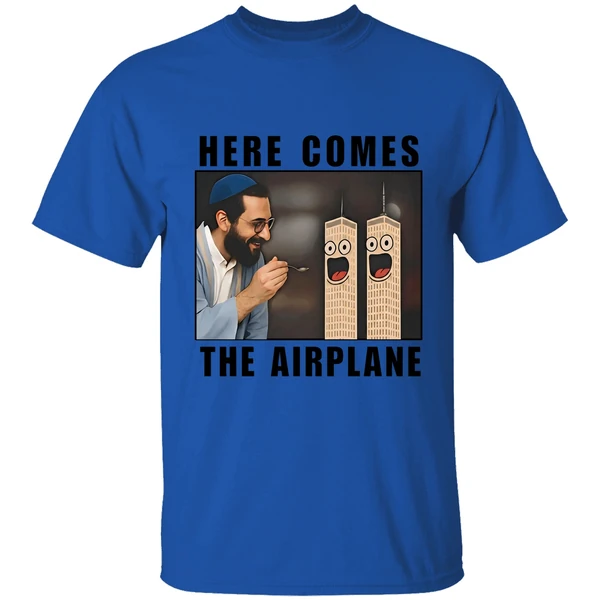Here Comes The Airplane 9 11 Shirt - Image 5