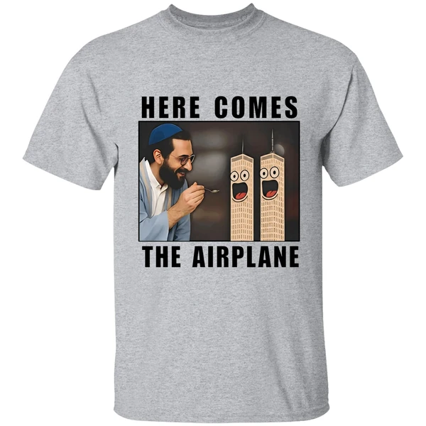Here Comes The Airplane 9 11 Shirt - Image 6