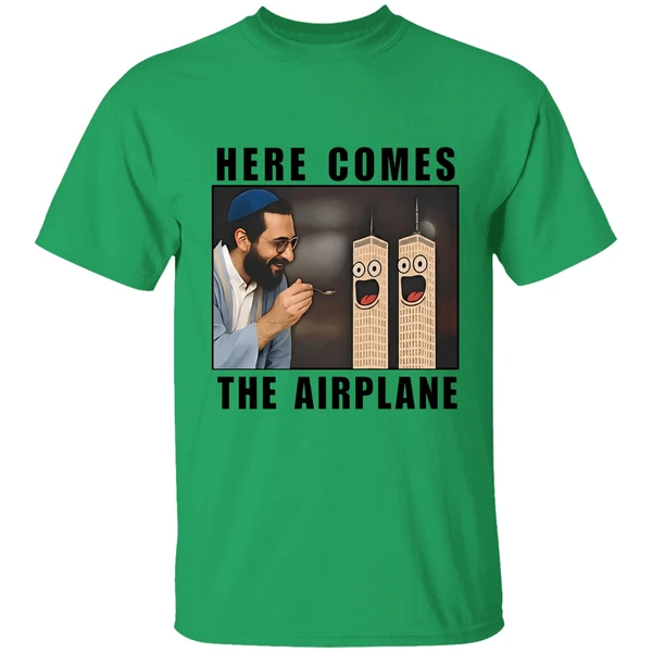 Here Comes The Airplane 9 11 Shirt - Image 8