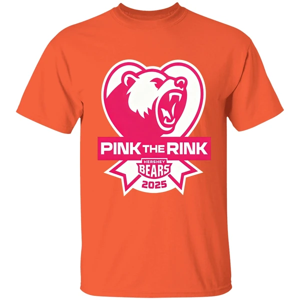 Hershey Bears Pink The Rink Breast Cancer Awareness Shirt - Image 3