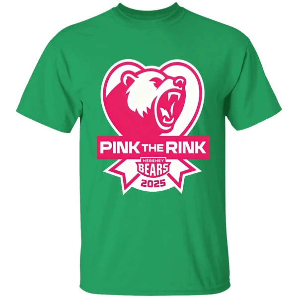 Hershey Bears Pink The Rink Breast Cancer Awareness Shirt - Image 8