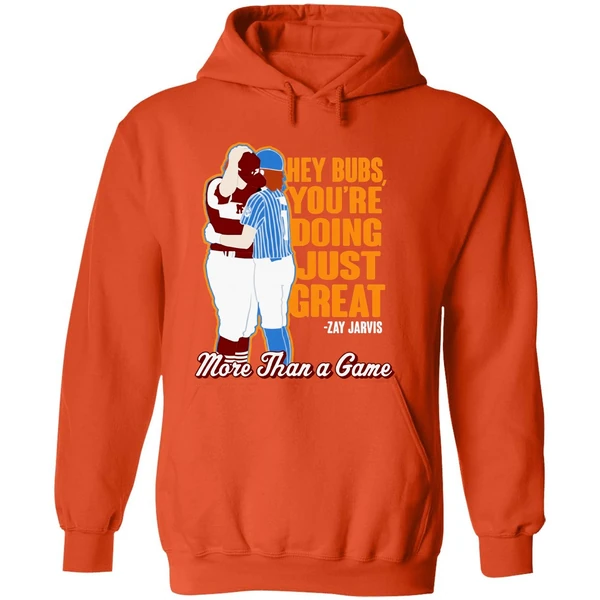 Hey Bubs Youre Doing Just Great Zay Jarvis More Than A Game Hoodie - Image 6
