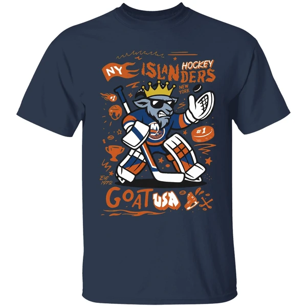 Hockey Ny Islanders Goat Usa Holiday Shirt - Image 5