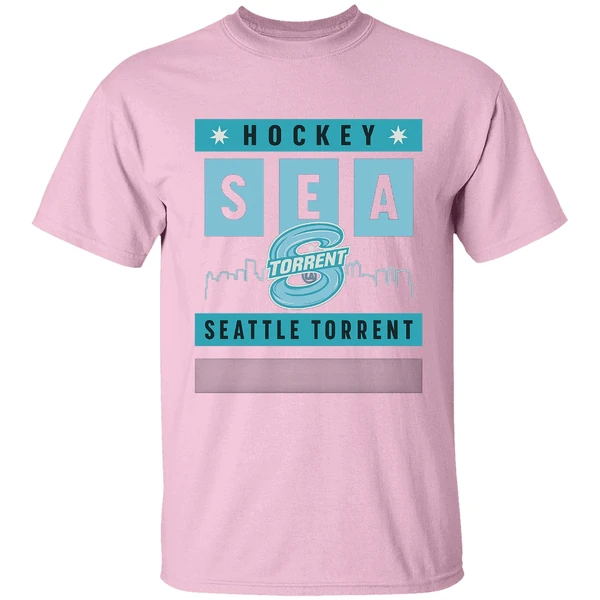 Hockey Sea City Skyline Seattle Torrent Shirt Hockey Sea City Skyline Seattle Torrent Shirt