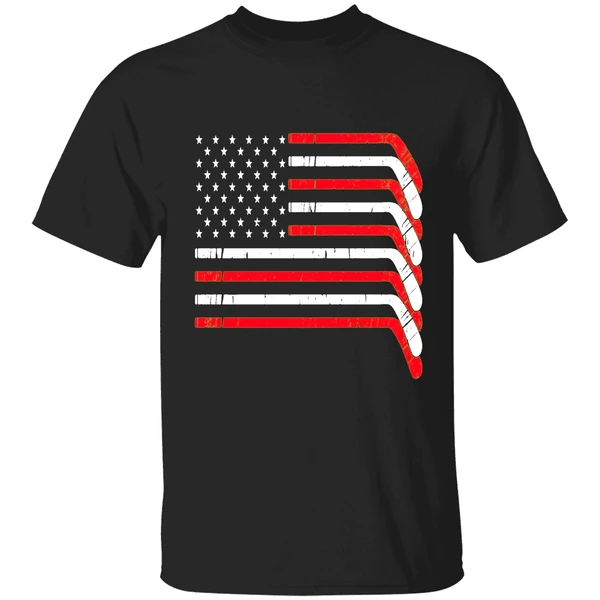 Hockey Stick Usa American Flag 2026 Shirt