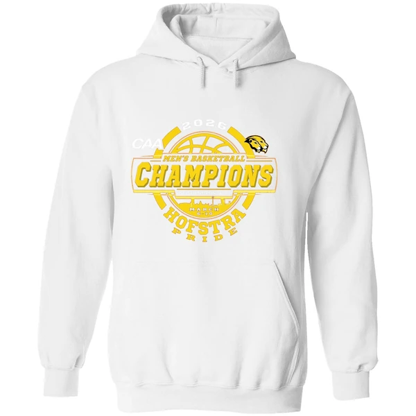 Hofstra University Pride 2026 Caa Mens Basketball Tournament Champions Hoodie - Image 8