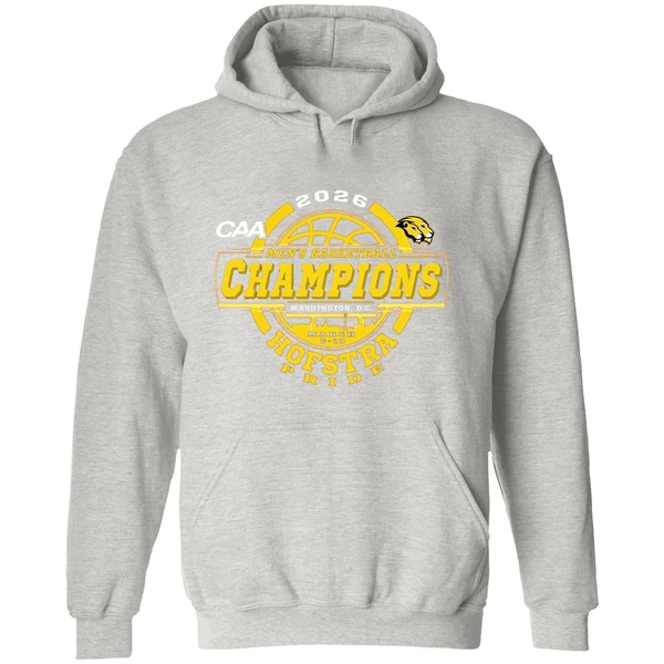 Hofstra University Pride 2026 Caa Mens Basketball Tournament Champions Hoodie - Image 9