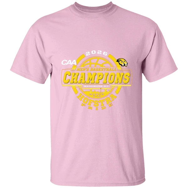 Hofstra University Pride 2026 Caa Mens Basketball Tournament Champions Shirt - Image 3