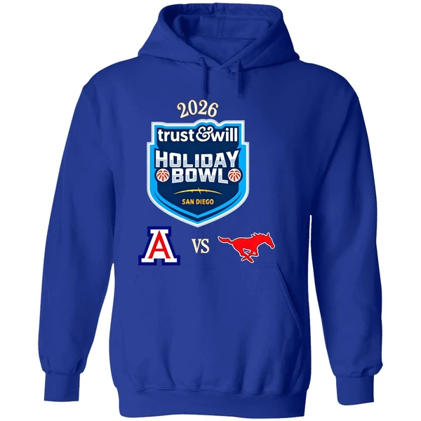 Holiday Bowl 2026 Arizona Vs Smu Hoodie - Image 7
