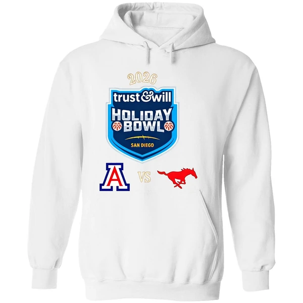 Holiday Bowl 2026 Arizona Vs Smu Hoodie - Image 8