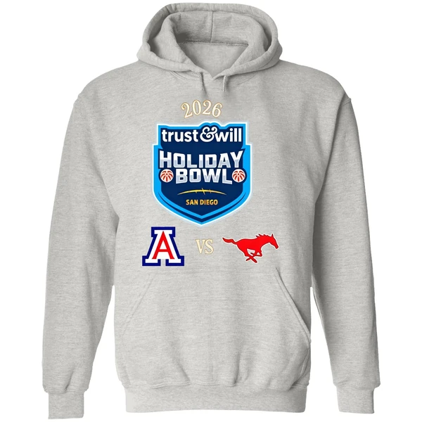 Holiday Bowl 2026 Arizona Vs Smu Hoodie - Image 9