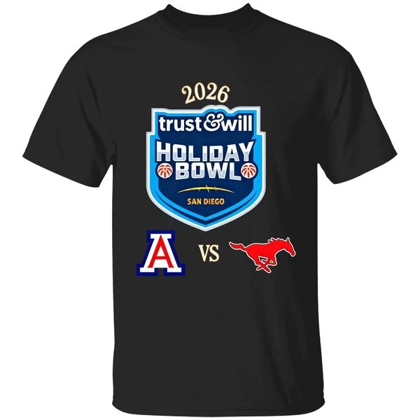 Holiday Bowl 2026 Arizona Vs Smu Shirt